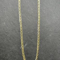 Small Gold Necklace 14kt