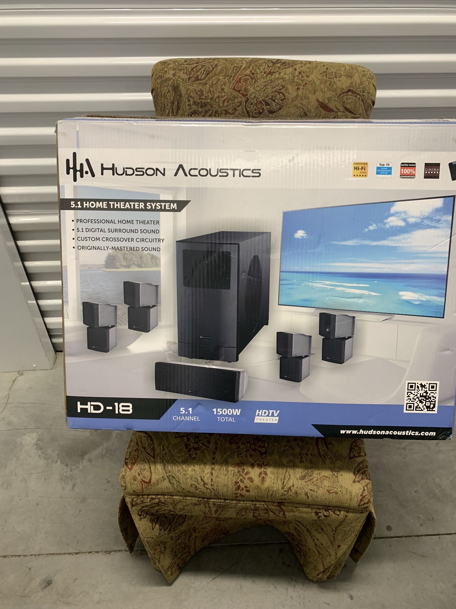 New Limited Edition Hudson Acoustics 5.1 Home Theater System