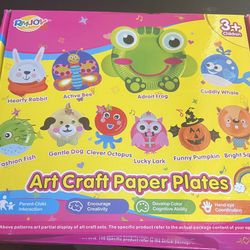 RM Joy Art Craft Paper Plates For 3+  Children 