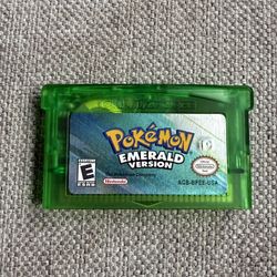 Pokemon Emerald Authentic Good Battery 