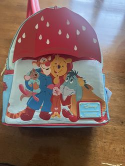 Loungefly Disney Winnie Pooh Rainy Day Mini Backpack