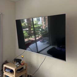 75” Toshiba TV - Less Than 1 Year Old 
