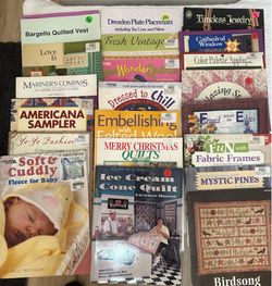 Sewing pattern books huge lot
