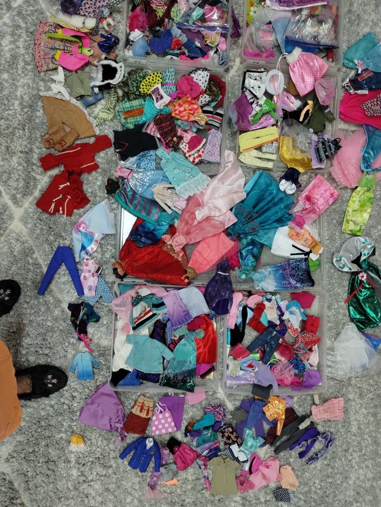 Barbie Clothes 3 Items For $1. Hours Of Summer Fun Cash Only Please