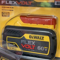 Dewalt New Battery 12.0 Flex Volt 60v-20v