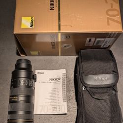Nikkor Nikon AF-S 70-200 f2.8 ED VR II Lens