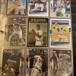 Baseball Cards - (Braves)Whole Page $30