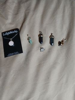 Genuine Gemstone Pendants Bundle