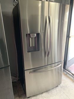 Samsung French door in stainless steel