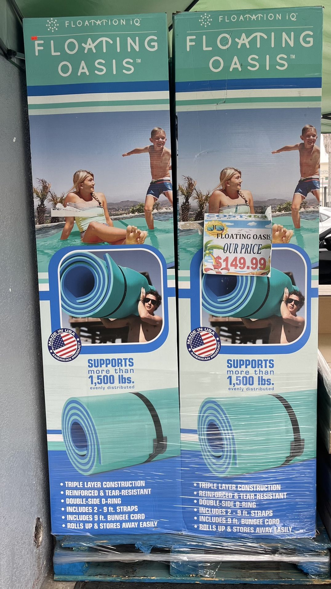 Floatation IQ ,Floating Oasis Water Pad $149.99