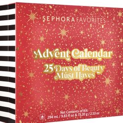 Sephora Favorites Advent Calendar 25 Days of Beauty Must Haves