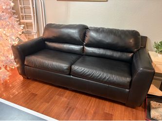 Black sofa