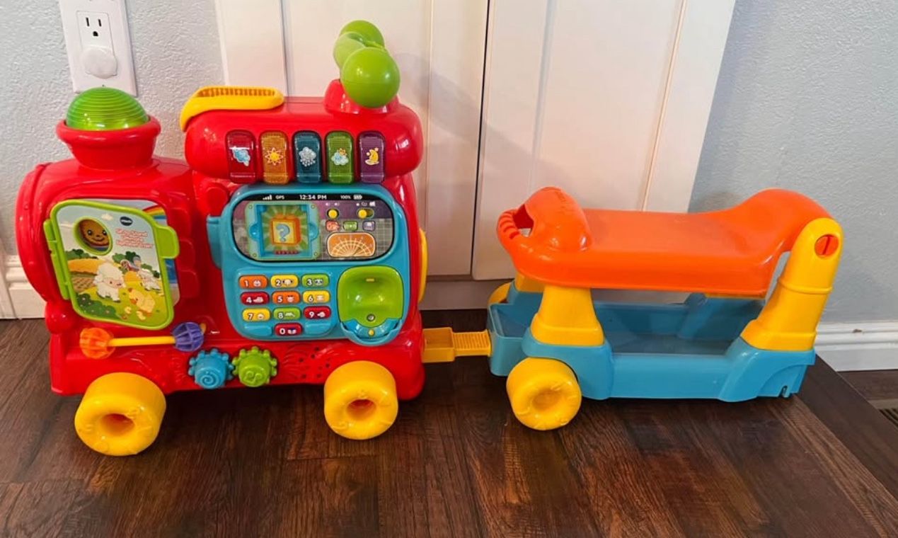 Toddler train walker