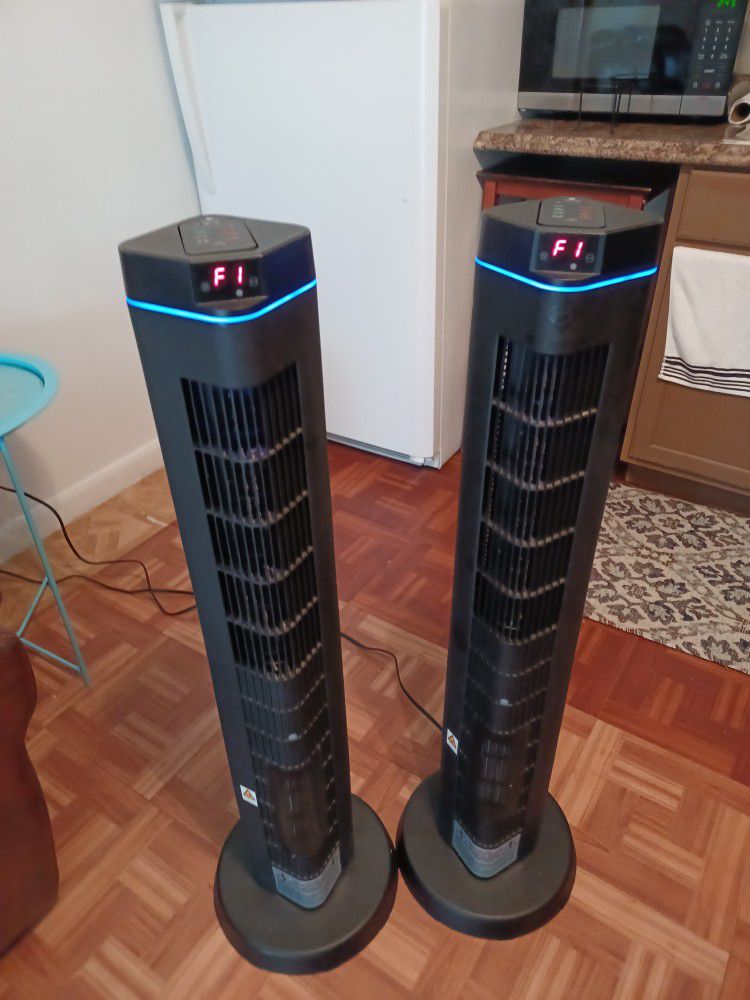 2 Tower Fan And HEATER 