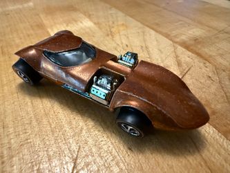 1968 Hot Wheels Redline Twin Mill Orange Spectraflame USA