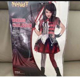 Harley Quinn Girls Costume
