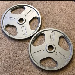 Brand New Set of 45 Lb Olympic Plates (90 Lbs total)