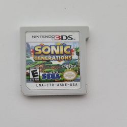 Sonic Generations For Nintendo 3Ds 