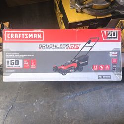 Craftsman V20 20-volt, 20-in Push Battery Walk Mower with (2) 5 Ah Battery Included #9617