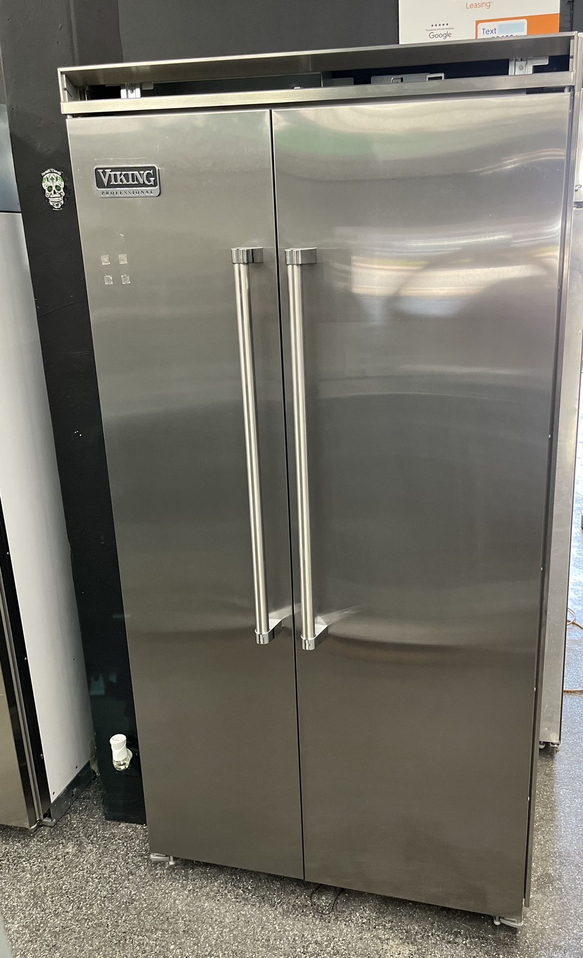 Viking Professional Side X Side Built In 48” Refrigerator