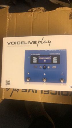 TC Helicon VoiceLive Play Vocal Effects Stompbox