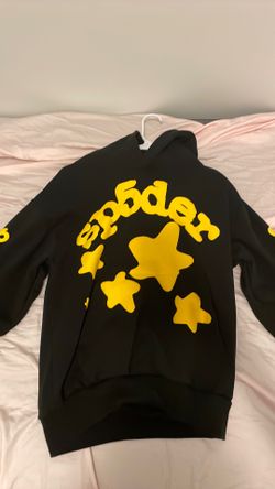 Sp5der beluga yellow hoodie size s