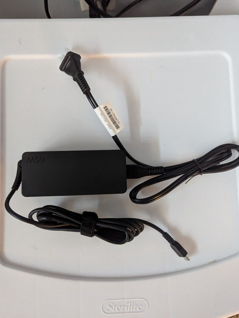 65w Type-C Charger For Chromebook, Smartphone, Laptop