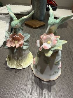 Porcelain Hummingbird Bells