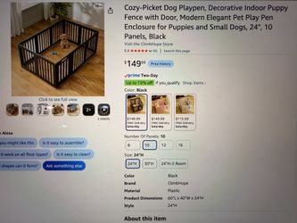 Brand new dog playpen for small dogs