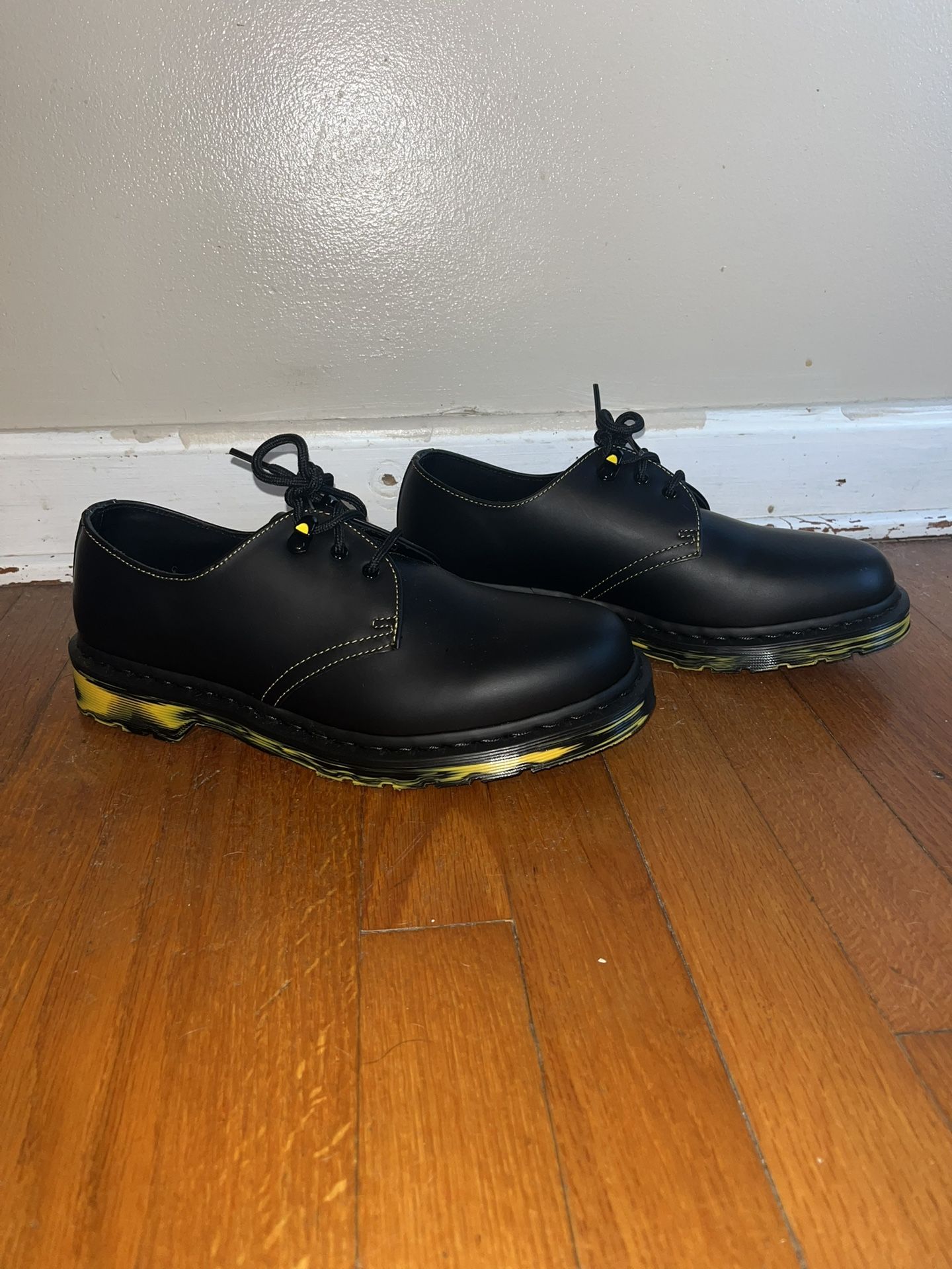 Dr. Martens 1461 Marbled Sole Leather Oxford Shoes