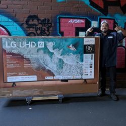 86 “ LG Smart 4K LED HDR TV