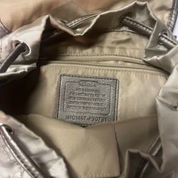 Coach Sateen Backpack