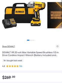 Dewalt impact 20v