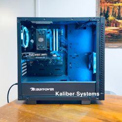 Custom Gaming Computer with Intel i7 8700, 1660 GTX Ti, 500GB NvME SSD