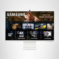 New 32” Samsung Smart Monitor