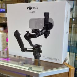 DJI RS5 Combo With AI Tracking And Handle