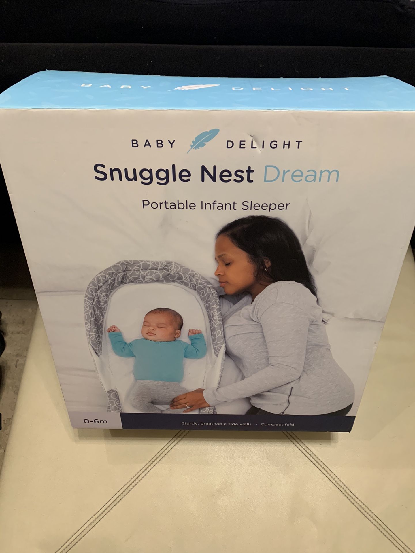 Snuggle Nest Dream Portable Infant Sleeper