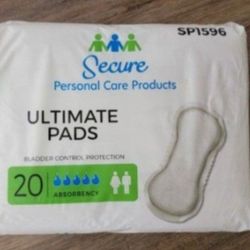 Secure Ultimate Pads 20 Count