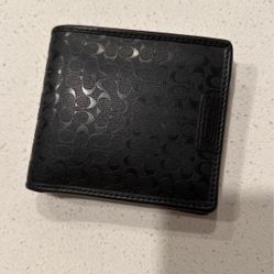 Coach Black Wallet Great Condition!
