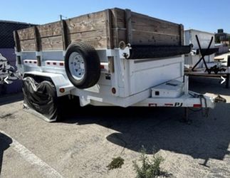 2018 DUMP TRAILER MAHIN — $14,50