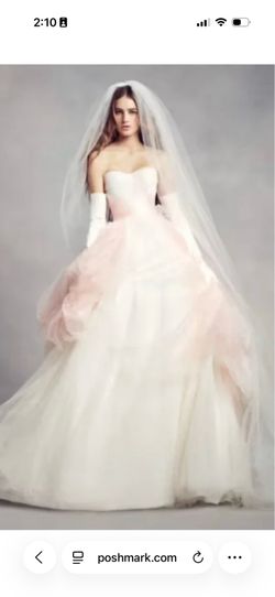 Vera Wang Ombré Tulle Ballgown