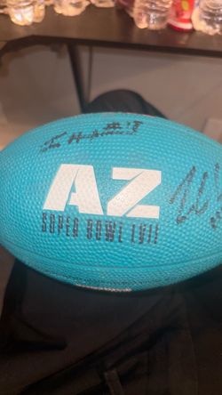 Signed Super Bowl LVII AZ Football