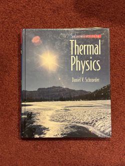 An Introduction To Thermal Physics