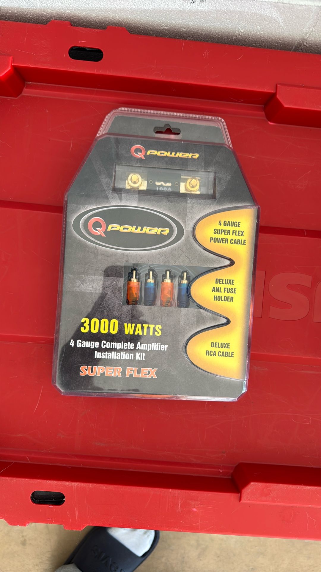 4 Gauge Complete Amplifier Installation Kit….