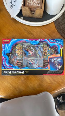 Mega Greninja Ex Box $65