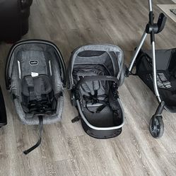 Even Flo Baby Stroller Including Car seat -$130