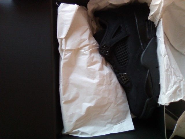 Jordan 4 Retro Size 9 Black Cat