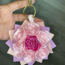 Flower Bouquet Keychain 