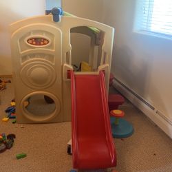Playhouse With Slide 