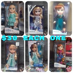 DISNEY FROZEN ELSA OR ANNA DOLLS 